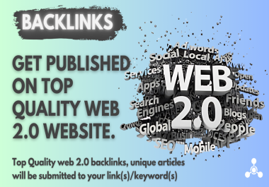 High-Quality Web 2.0 Backlinks Service Boost Your SEO with 25 Shared Accounts