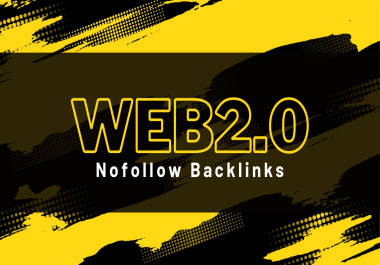 I Will Provide 35 Web2.0 Nofollow links With High DA