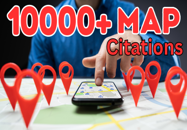 10000 Plus Citations Google Maps Citations,  Rank Your GMB Listing for Google