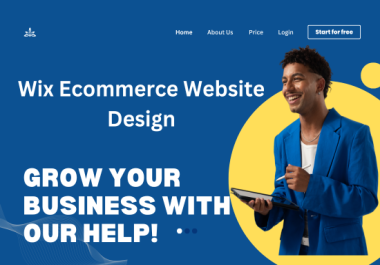 Professional Wix eCommerce Website Design Stunning,  Mobile-Responsive Online Store