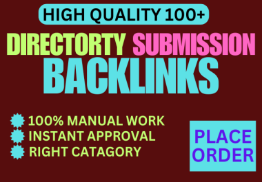 Instant Approve 200+ High Quality Web Directory Backlinks