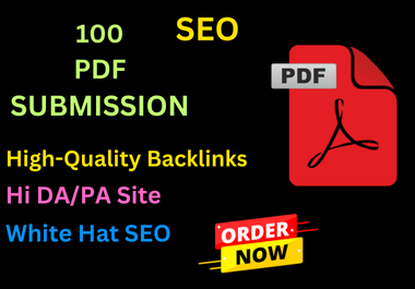 100+ pdf submission dofollow seo backlinks fast google ranking