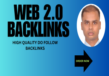 I will provide 100+ High-quality Web 2.0 Backlinks & SEO Service.