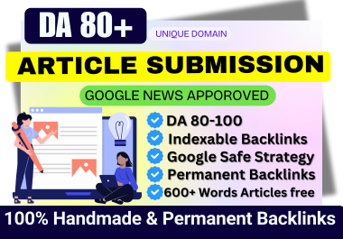 I will Offer 30 Blog Post Backlinks on High Authority Dofollow Web 2.0 Backlinks Sites