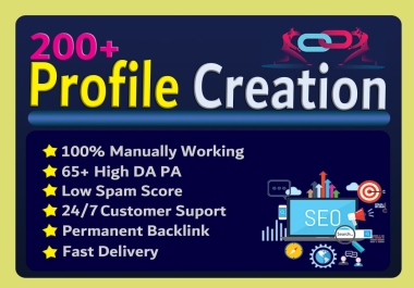 I will do profile Backlink on DA 65+ site for your brand