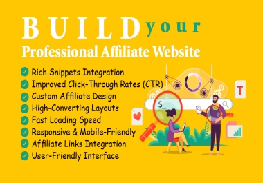 Build a Professional Affiliate Website for Passive Income