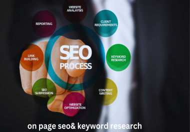 complete on page SEO optimization service for google  ranking