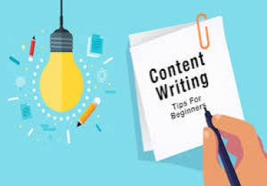 I will write 1000+ words of Natural optimized content for Google 2024