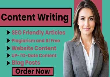 I Will Create Engaging Content for Your Website