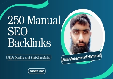 Get High-Quality Manual SEO Backlinks for Improved Rankings