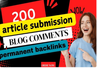 article submission blog comments backlinks and contextual web 2.0 links