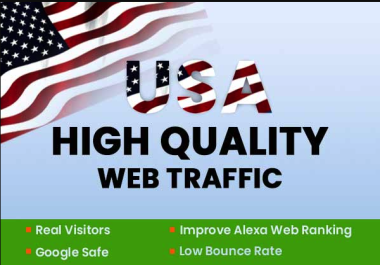 Target USA Web Traffic,  Organic USA Traffic