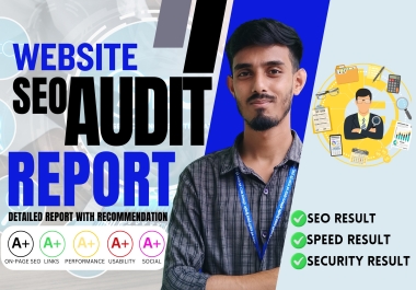 5 High Authority Website Audit Report for SEO growth