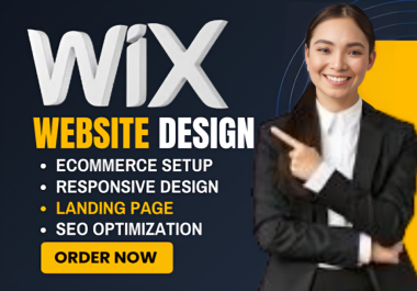 I will create wix website design,  redesign wix website or create wix booking and ecommerce