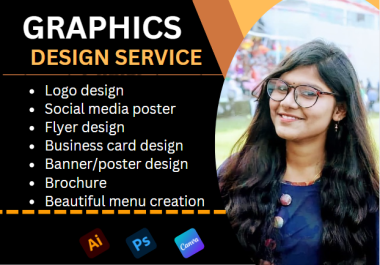 I will be your expert creative graphic designer