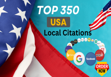 High Quality 350 USA Local Citations For Local SEO