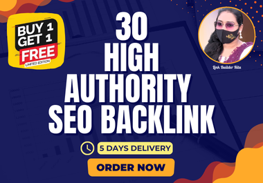 Buy 1 Get 1 Free High Authority SEO Backlink Link Building To Boost Website Rank