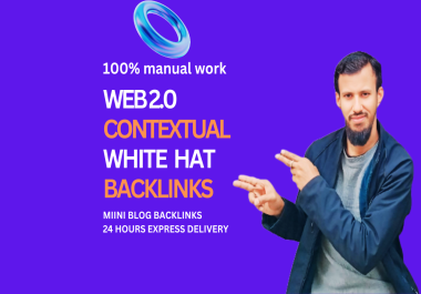 30 Web 2.0 Contextual White Hat Backlinks