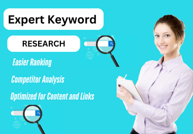 I will provide Best SEO keyword research for your website to rank on google