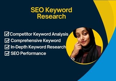 I will do advanced profitable Keyword Research,  specific niche,  website rank.