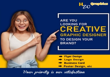 We design creative and professional designs