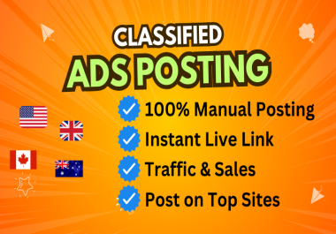 50 Best Classified Ads Posting Ads Post Backlinks to Promote Your Brand