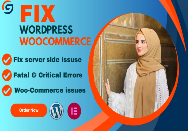 I will fix WordPress and WooCommerce issues,  bugs,  and errors