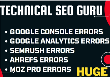 I will setup or fix google search console and google analytics.