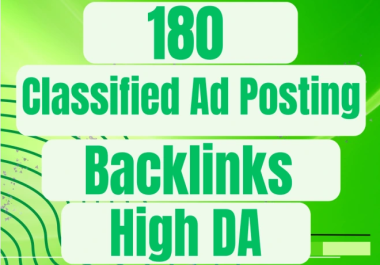 60 Classified ads Posting SEO Backlinks With High Authority