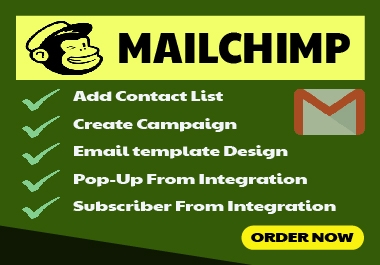 I will set up and automate your Mailchimp email marketing campaigns