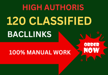 120 powerful classified advertising backlinks - skyrocketing your SEO and ranking