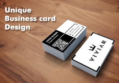 Elevate Your Brand with Unique Custom Business Card Design