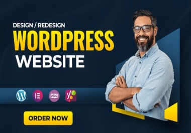 I will create Create & Design custom WordPress Websites for a Stunning Online Presence.