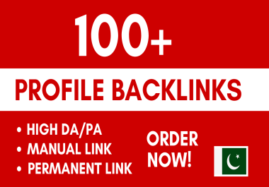 100+ Powerful Profile Backlinks Improve SEO with Manual Permanent Links