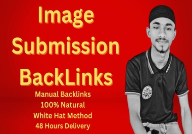 I will provide high authority image submission backlinks