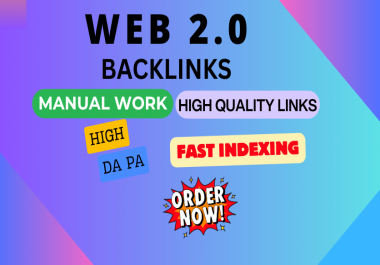 I Will Deliver 80 Powerful Web 2.0 Backlinks to Rank Your Website