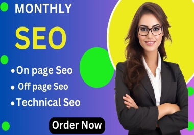 I will do off page on page seo service for website