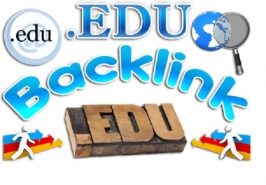 Manually Create 30 PR10 High PR Backlinks Permanent Dofollow Edu backlinks