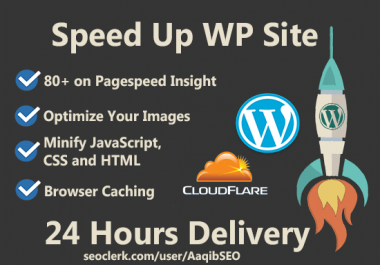 Skyrocket Your Wordpress Website Speed Within 24hrs